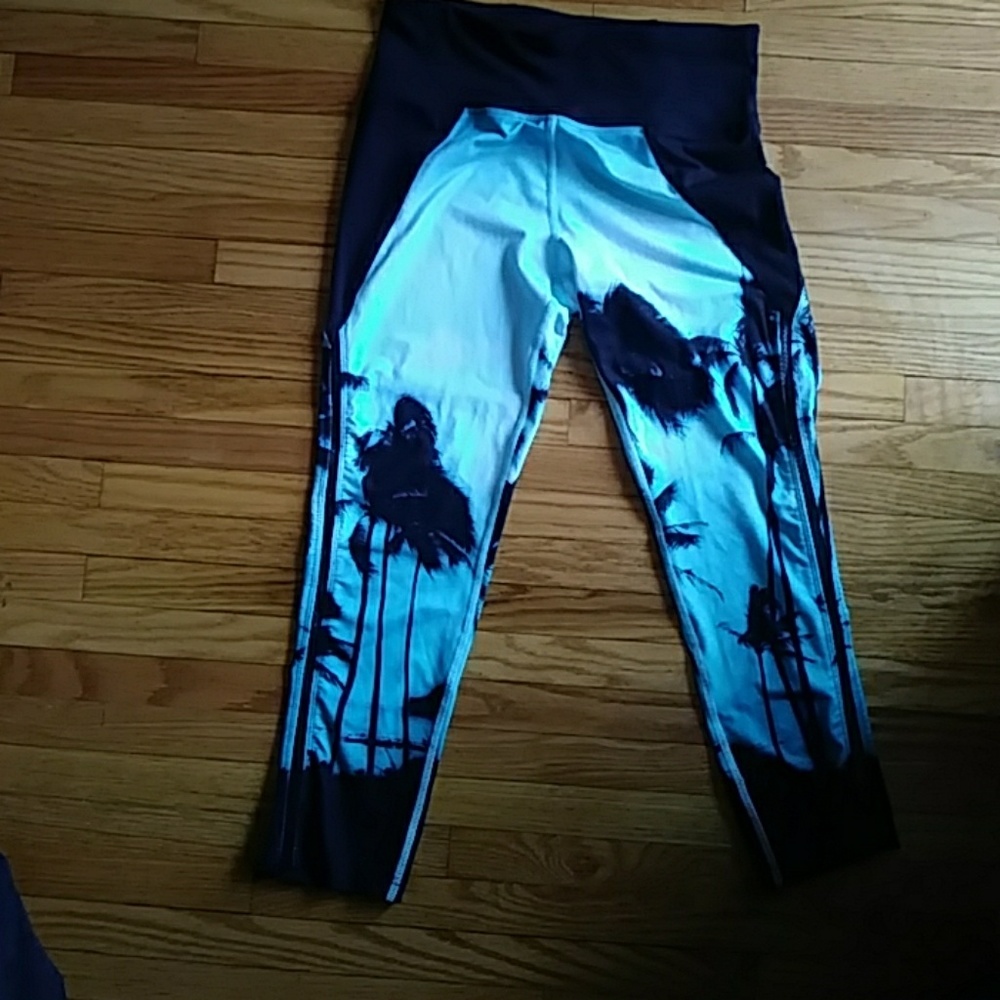 Betsey Johnson performance workout pants